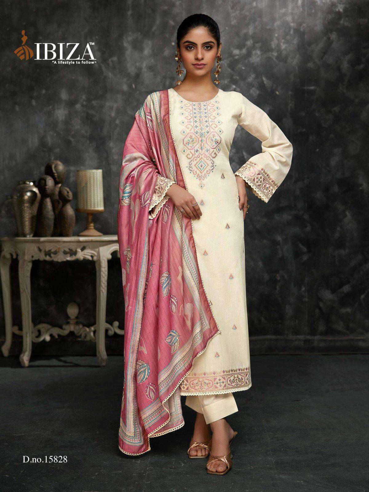 BOSCO VOL-9 By IBIZA 15828 TO 15831 Beautiful Festive Suits Stylish Colorful Fancy Casual Wear Organdy Digital Print Dresses At Wholesale Price